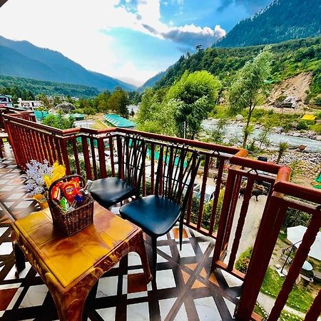 Hotel Himalayan River- Riverside Hotel Manāli Exterior foto