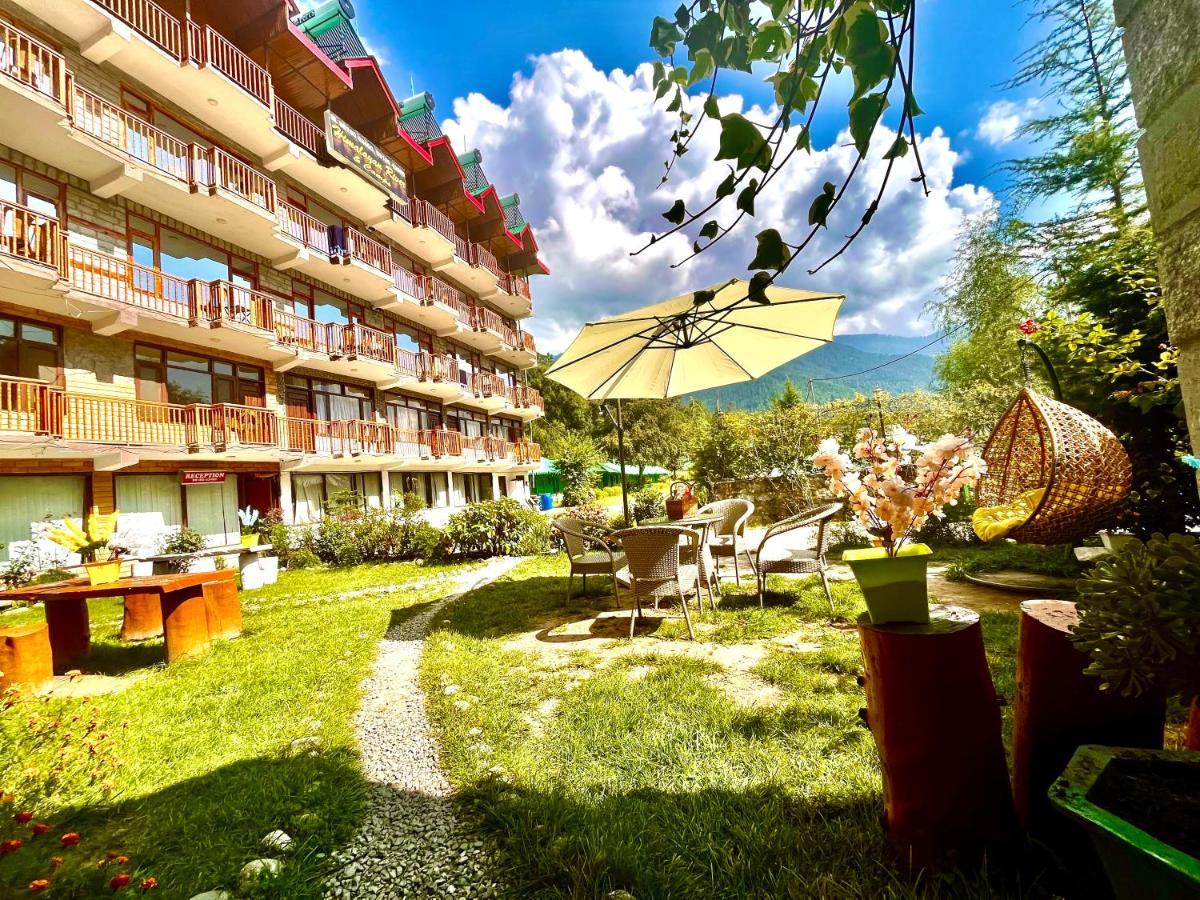 Hotel Himalayan River- Riverside Hotel Manāli Exterior foto